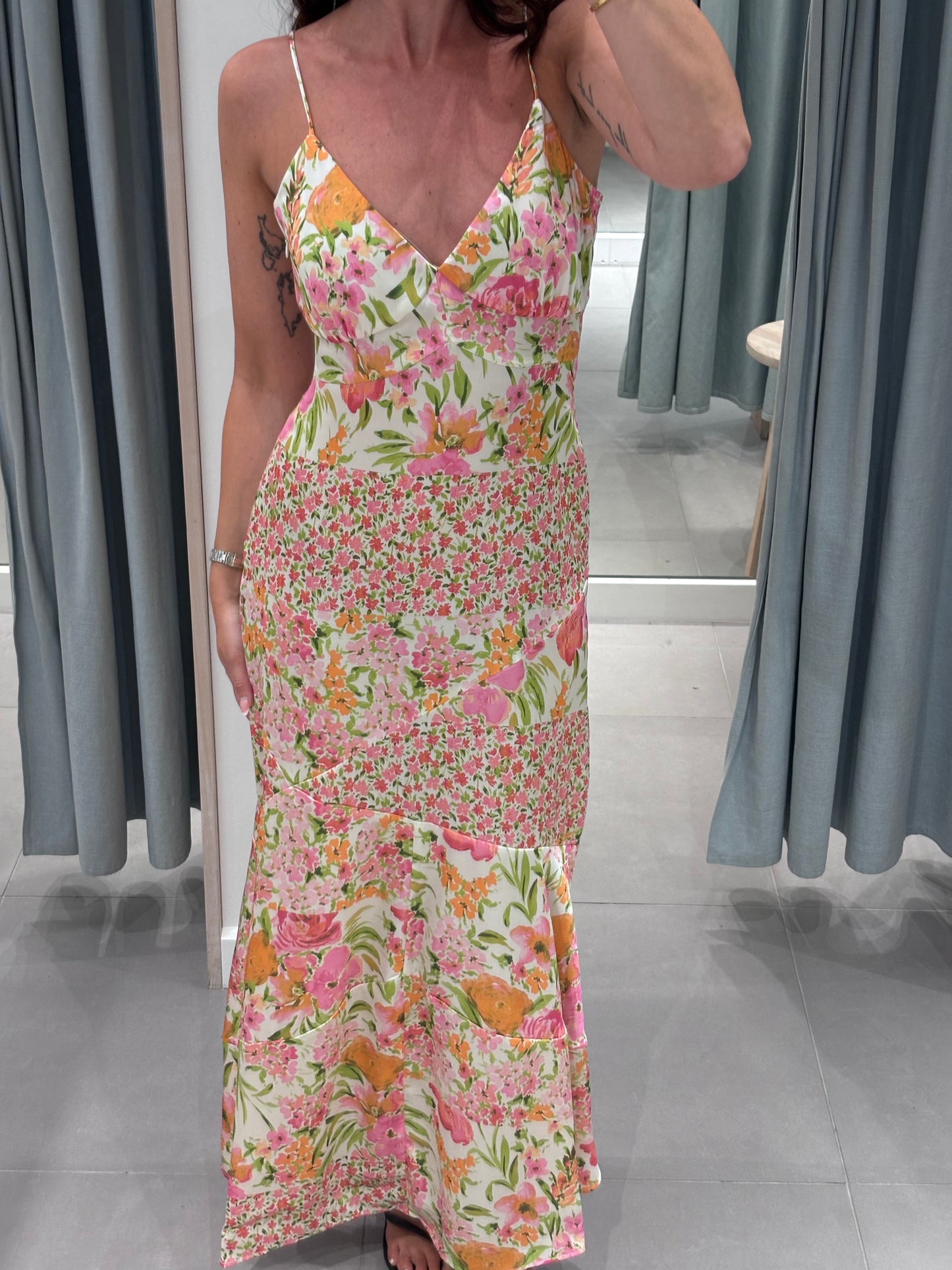 VMALTHEA Long Dress - Birch