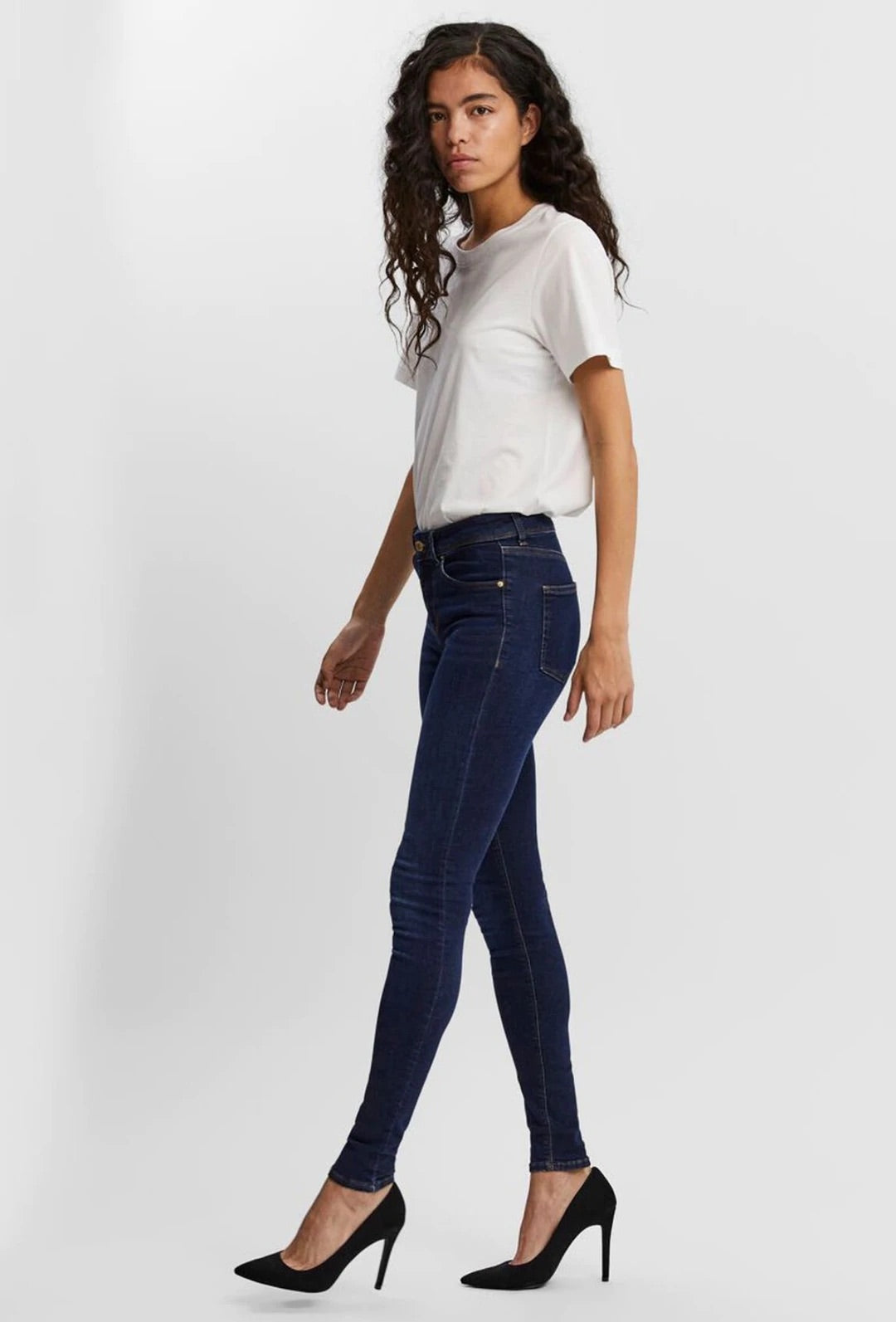 VMLUX Jeans - Dark Blue Denim