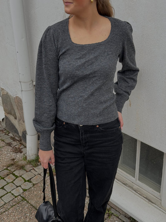 VMSURI Pullover - Dark Grey Melange