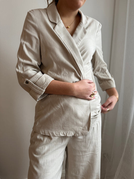 VMJESMILO Blazer - Silver Lining