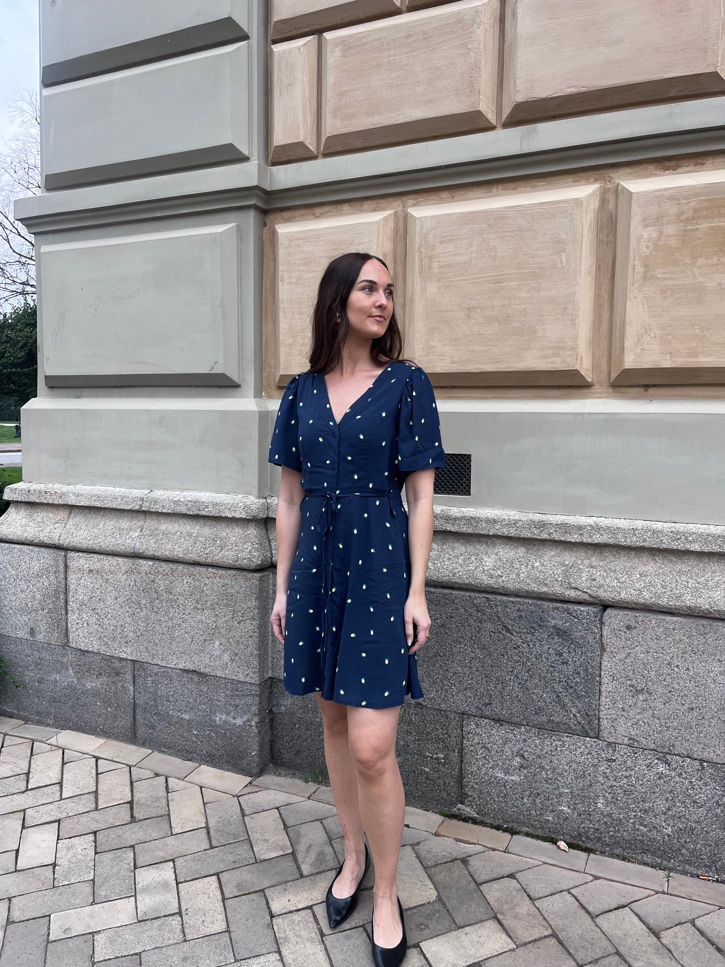 VMALBA Short Dress - Navy Blazer