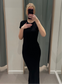 VMSAANVI Long Dress - Black