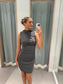VMSIANA Short Dress - Lava Smoke