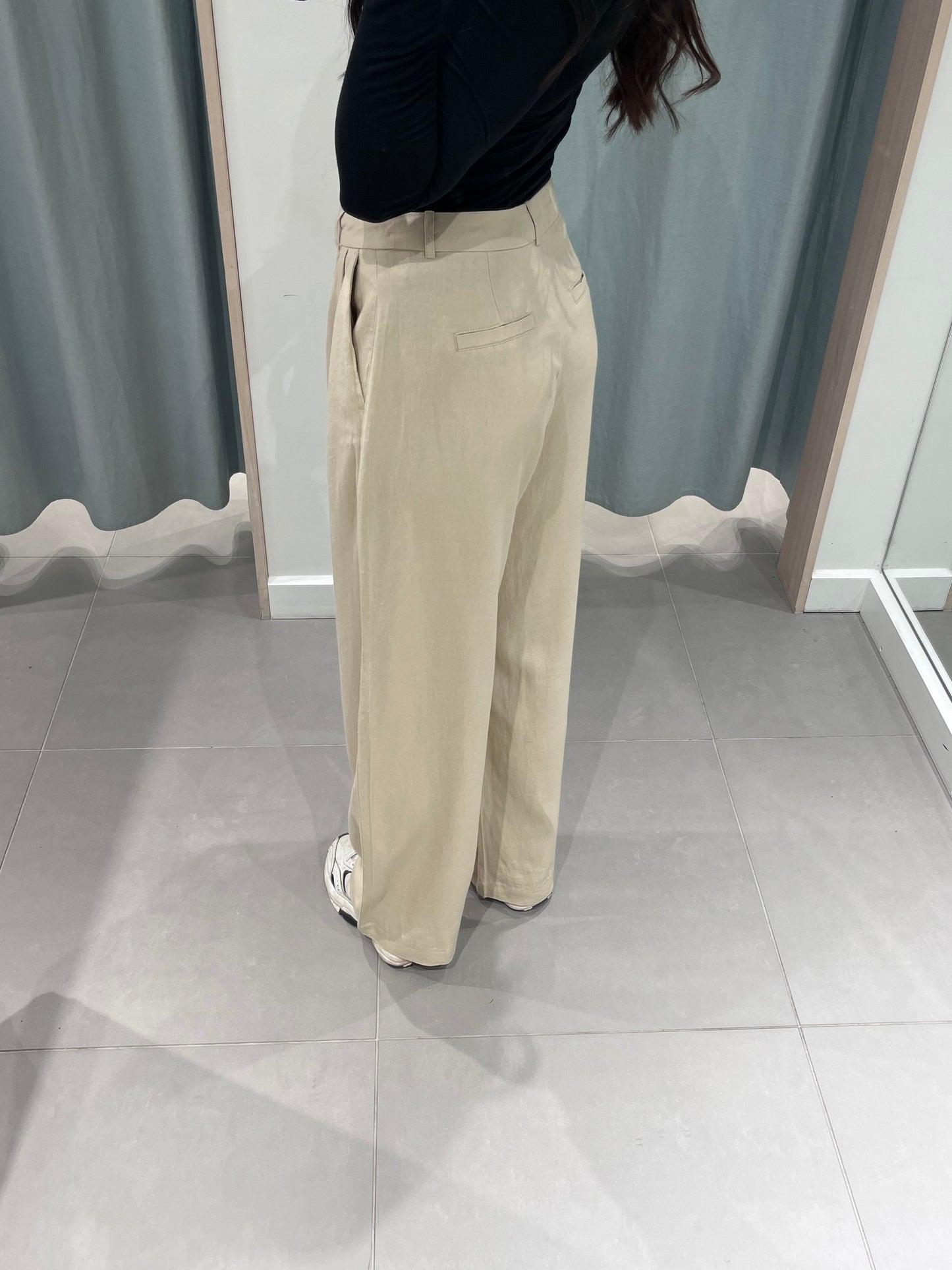 VMMINDY Trousers - Oatmeal