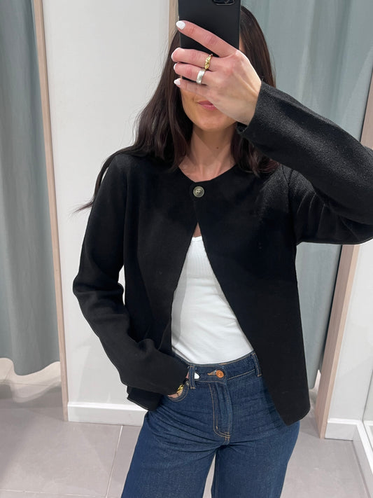 VMAUBREY Knit Cardigan - Black