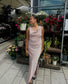 VMJANA Long Dress - Pumice Stone