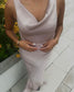 VMJANA Long Dress - Pumice Stone