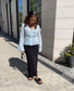 VMANDREA Top - Cool Blue