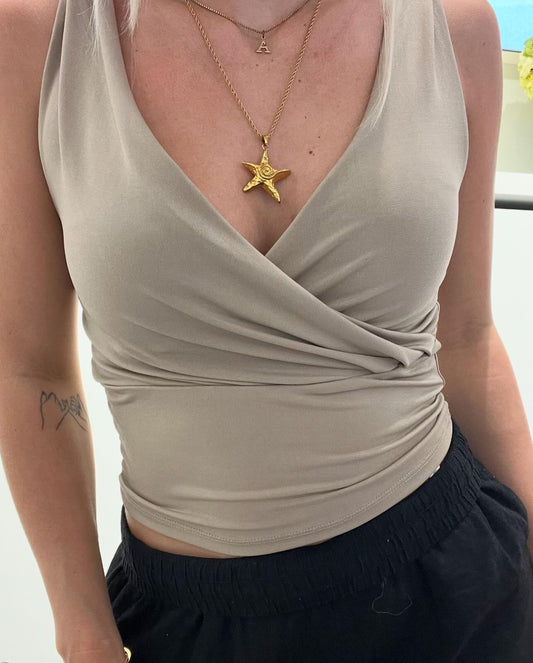 VMESTA Top - Silver Mink