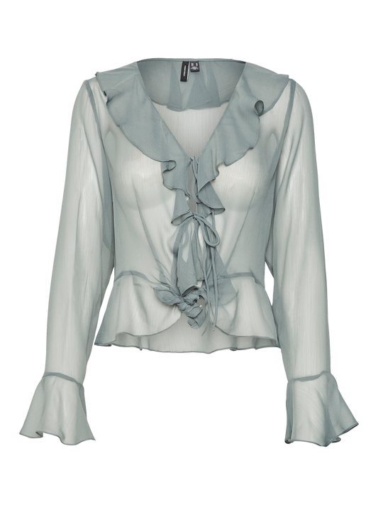 VMSMILLA Top - Balsam Green
