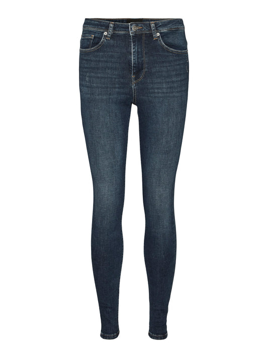 VMSOPHIA Jeans - Dark Blue Denim