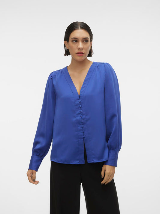VMGISANA Shirts - Mazarine Blue