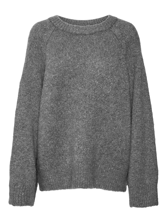 VMHENLEY Pullover - Medium Grey Melange