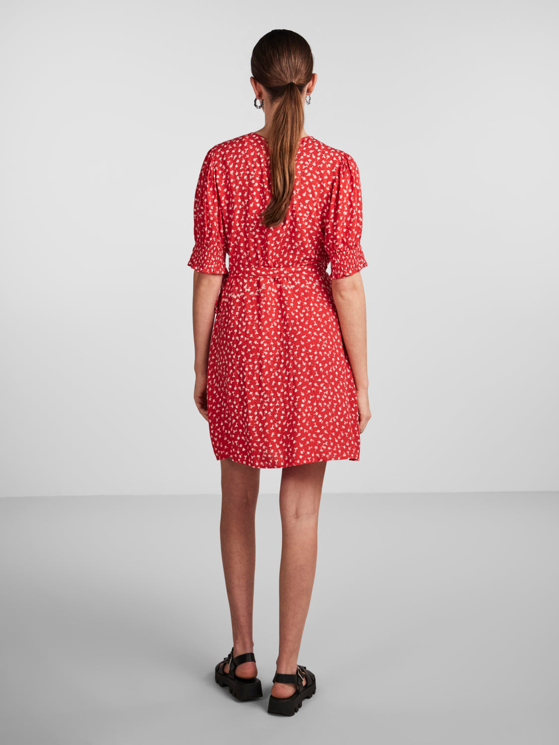 PCTALA Dress - High Risk Red