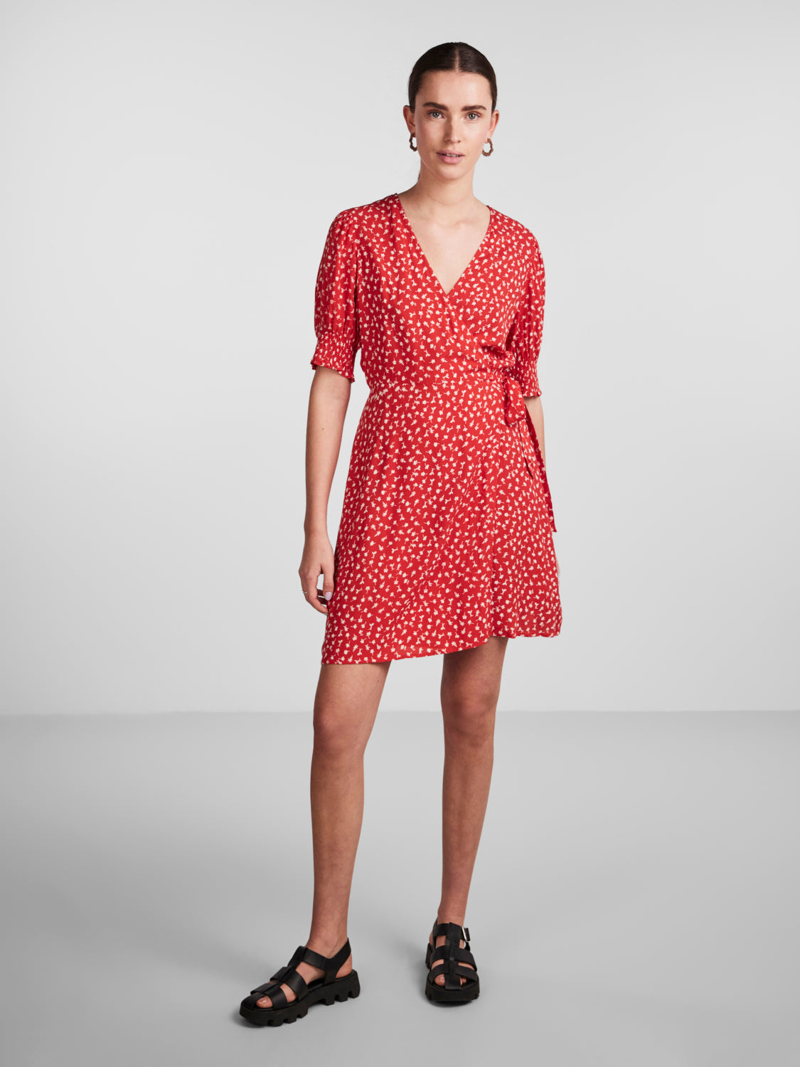 PCTALA Dress - High Risk Red