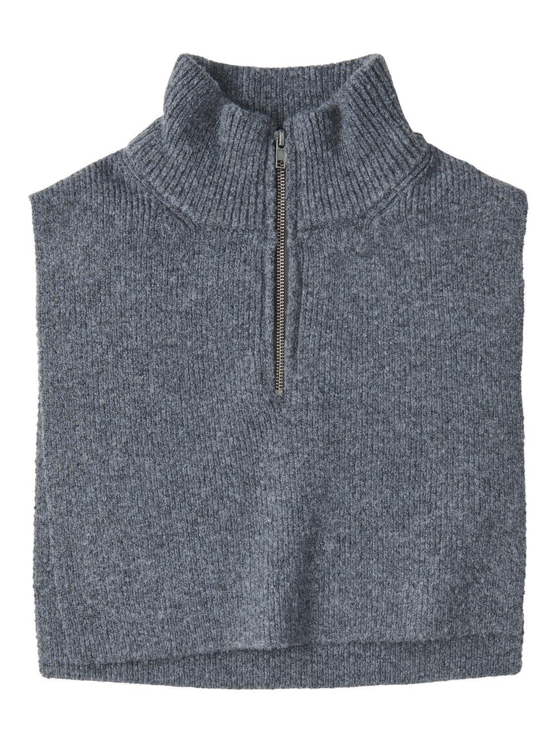 PCNIEVE Collar - Dark Grey Melange