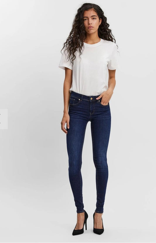 VMLUX Jeans - Dark Blue Denim